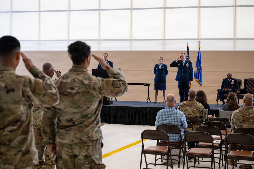 349th MSG Change of Command