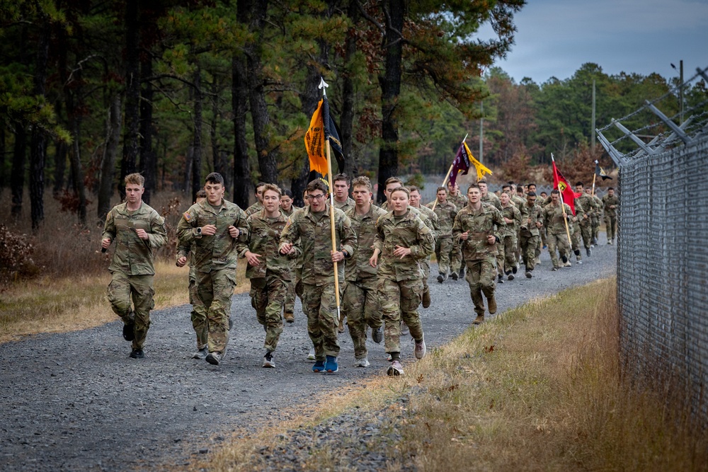 Army ROTC Brigade Ranger Challenge: 4 run