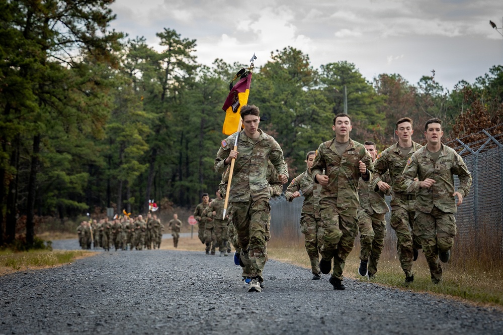 Army ROTC Brigade Ranger Challenge: 4 run