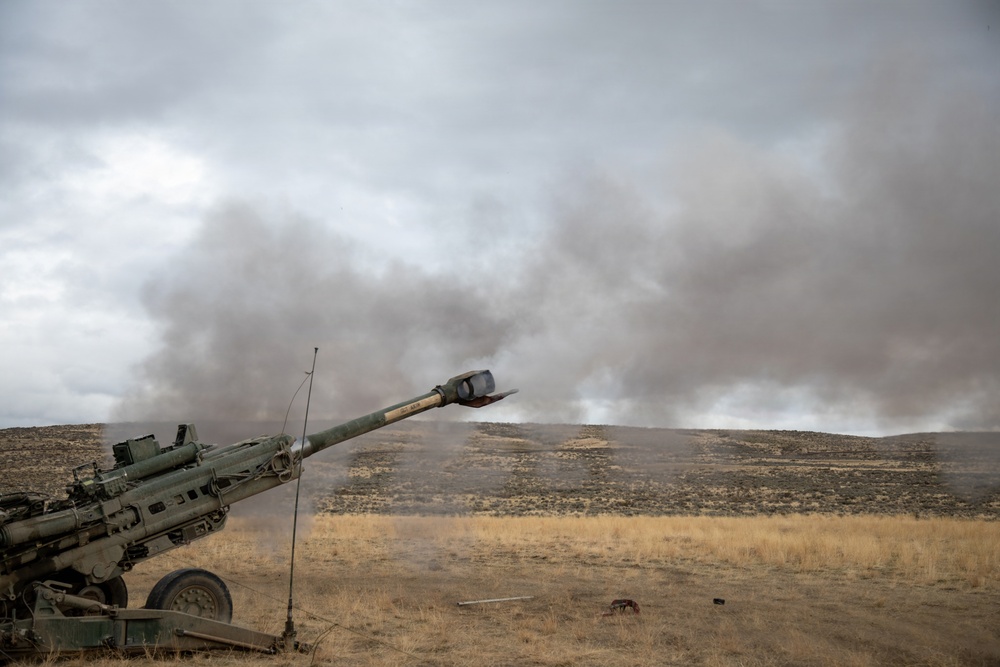 Artillery Live Fire Exercise