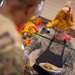 349th Air Mobility Wing Leadership Serves Holiday Lunch