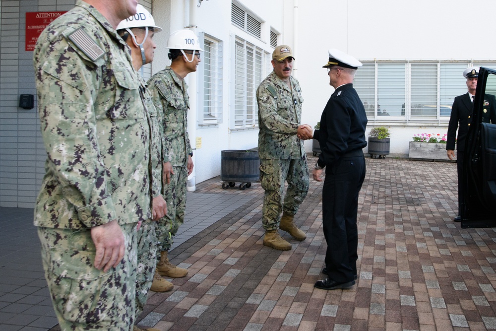 CNO Visits CFAY SRF