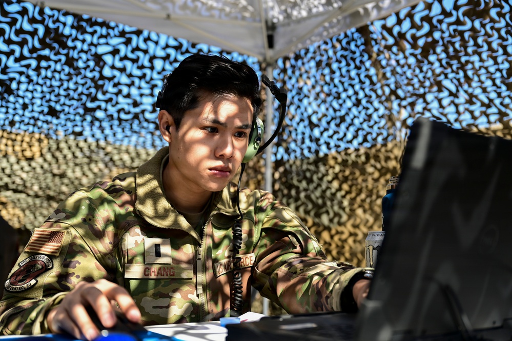 621st ACS TOC-X supports joint training flight operations at Kunsan