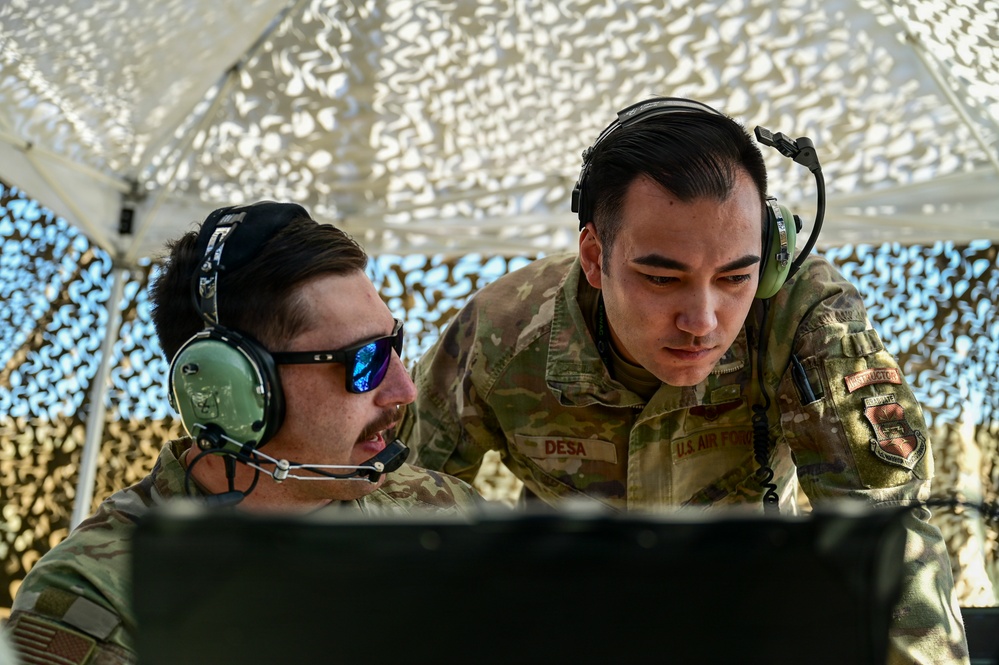 621st ACS TOC-X supports joint training flight operations at Kunsan