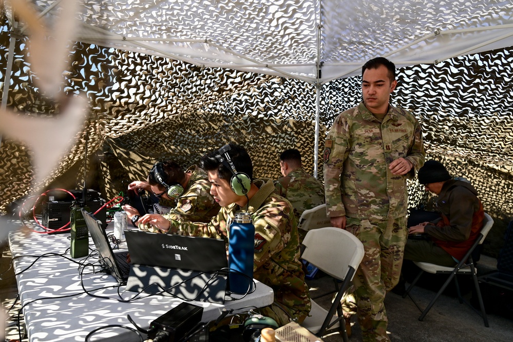 621st ACS TOC-X supports joint training flight operations at Kunsan