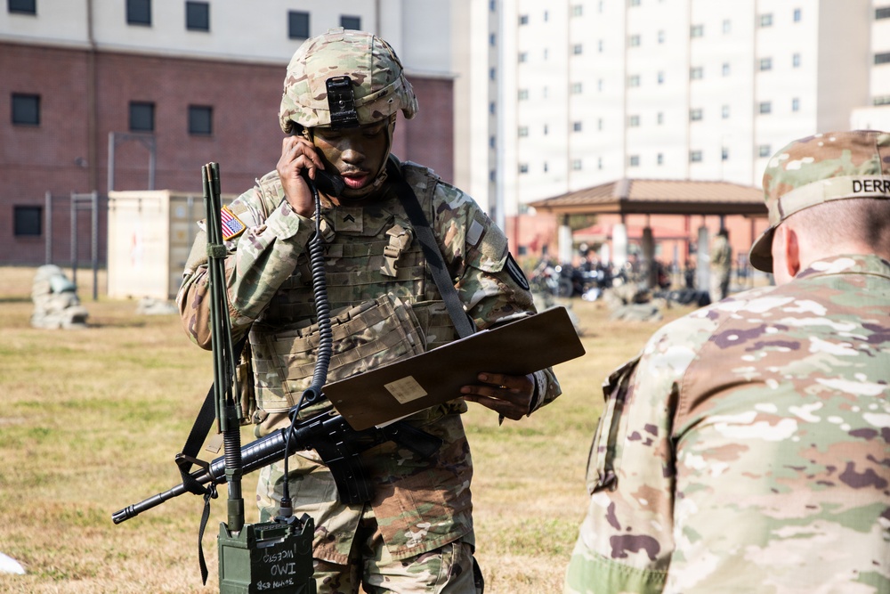 First day of 1st Signal Brigade's Mercury Leaders of the Quarter competition