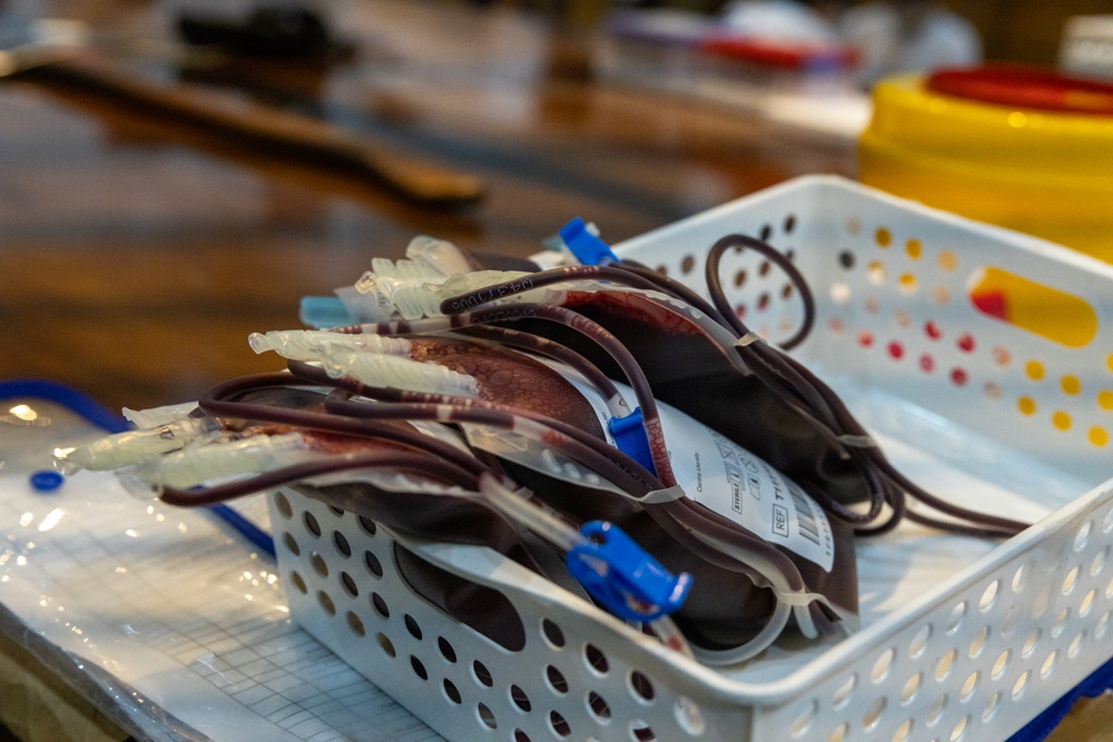 15th MEU Coordinates Blood Drive During Foreign Disaster Relief Operations in the Philippines