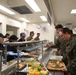 III Marine Expeditionary Force Support Battalion serves 250th Marine Corps birthday meal