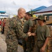 Philippine SecDef Teodoro, US Ambassador Carlson Visit Service Members During Foreign Disaster Relief Operations