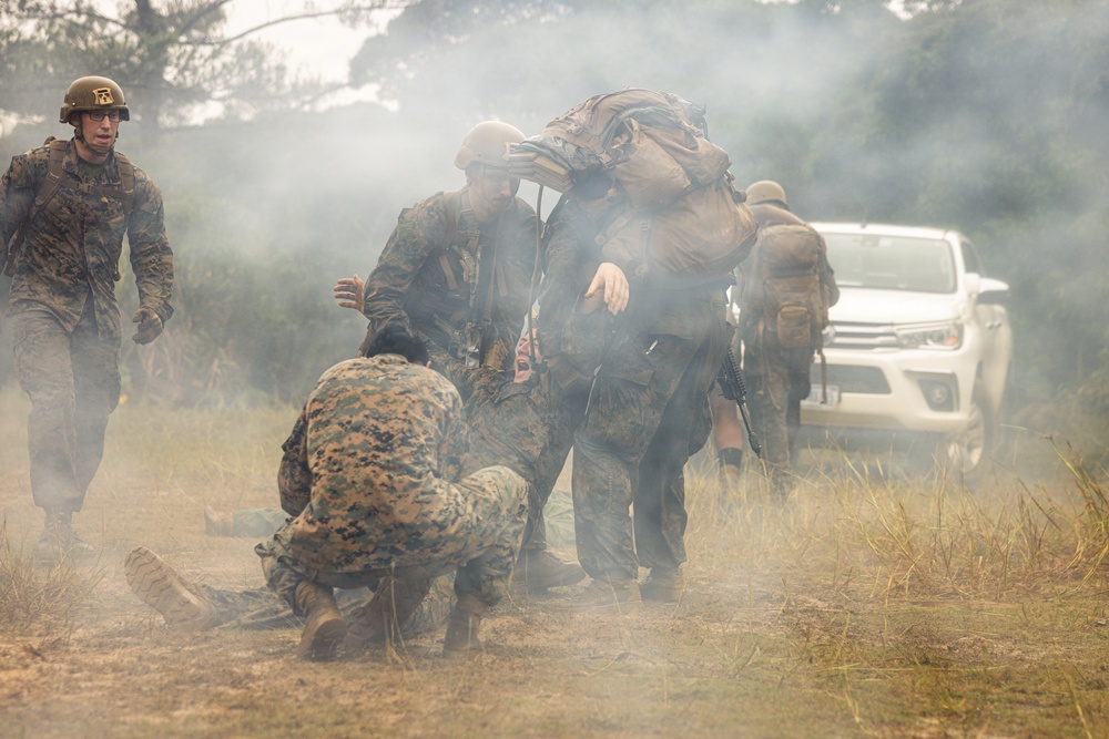 JMED Course Conducts Mass Casualty Drill 1