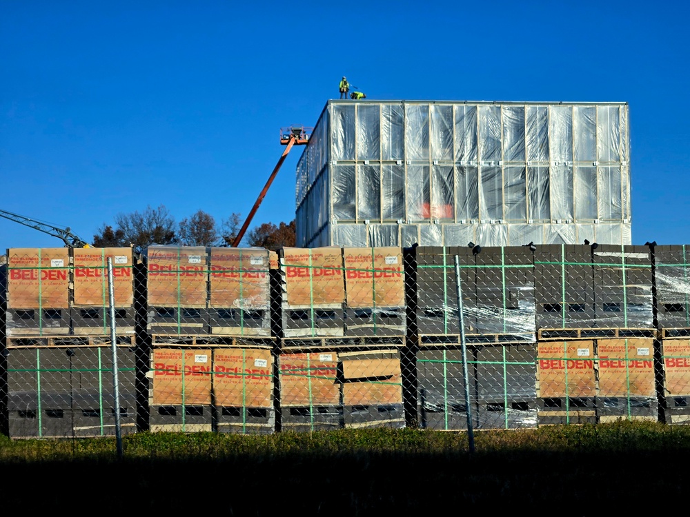 Fort McCoy’s $55.75 million Collective Training Officers Quarters Project nearly 35 percent finished as December 2025 begins