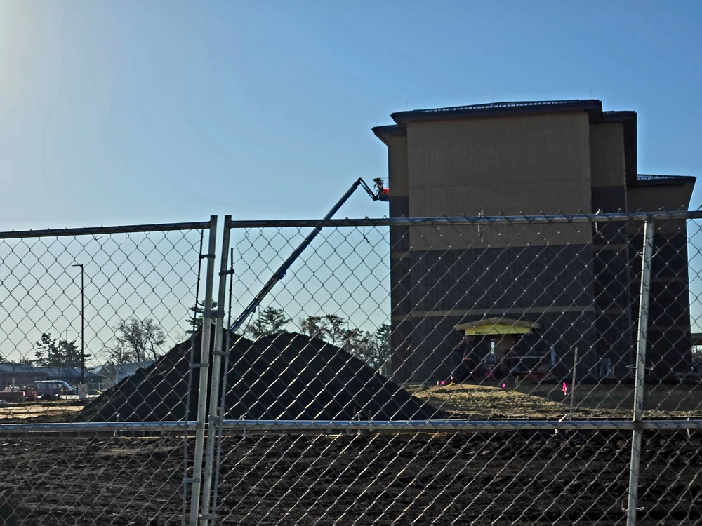 Fort McCoy East Barracks Project nearly 90 percent done at beginning of December 2025