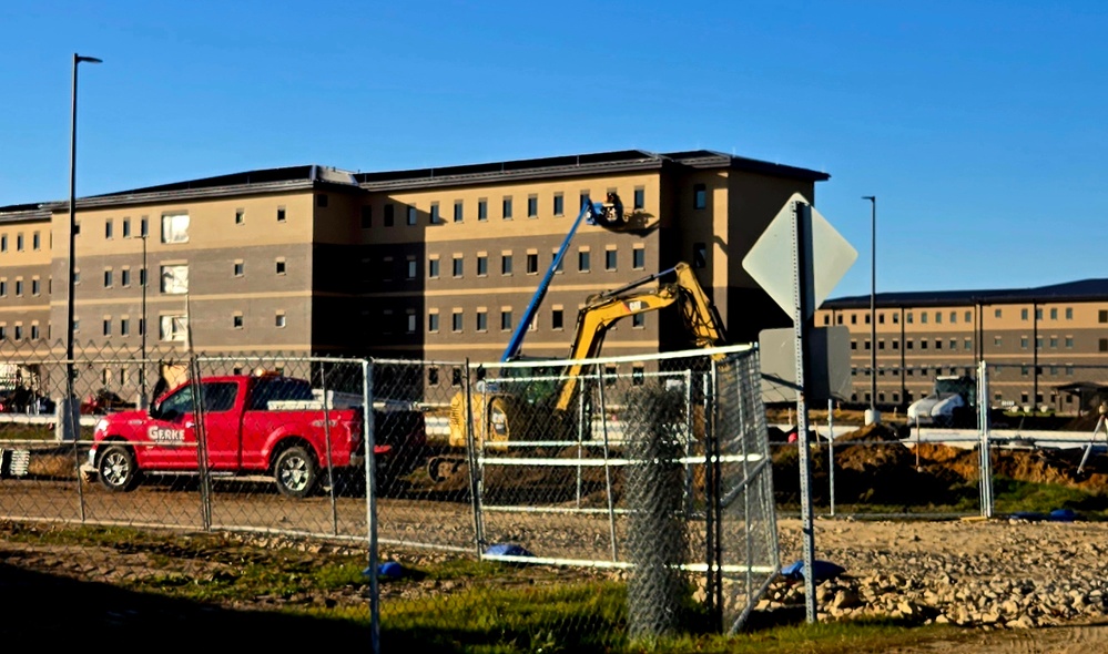 Fort McCoy East Barracks Project nearly 90 percent done at beginning of December 2025