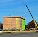 November 2025 construction operations for $55.75 million Collective Training Officers Quarters Project at Fort McCoy