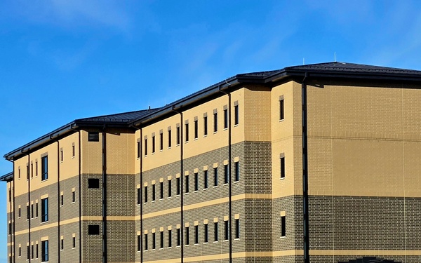 November 2025 construction ops for South Barracks Project at Fort McCoy