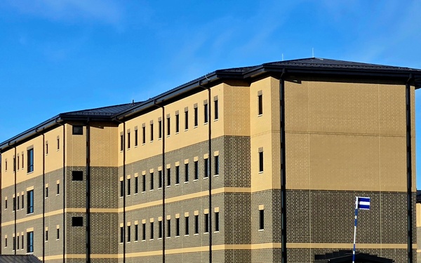November 2025 construction ops for South Barracks Project at Fort McCoy