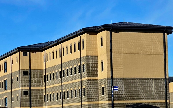 November 2025 construction ops for South Barracks Project at Fort McCoy