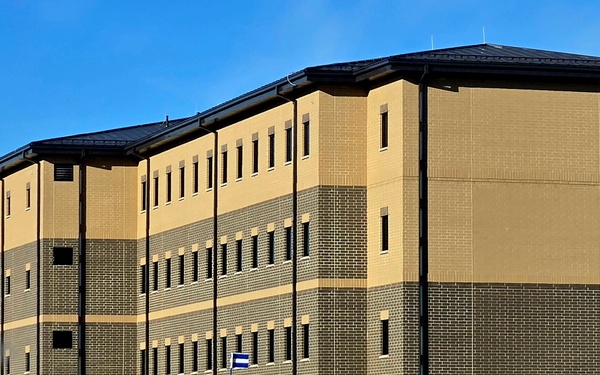 November 2025 construction ops for South Barracks Project at Fort McCoy