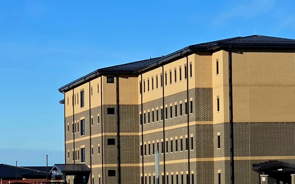 November 2025 construction ops for South Barracks Project at Fort McCoy