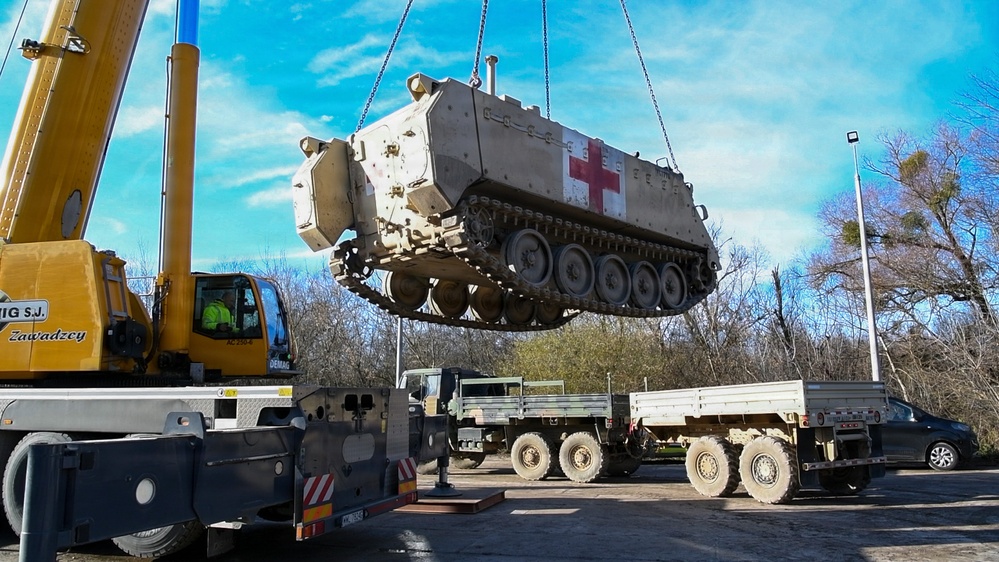 Rail Offload Operations Support FLF Expansion in Poland