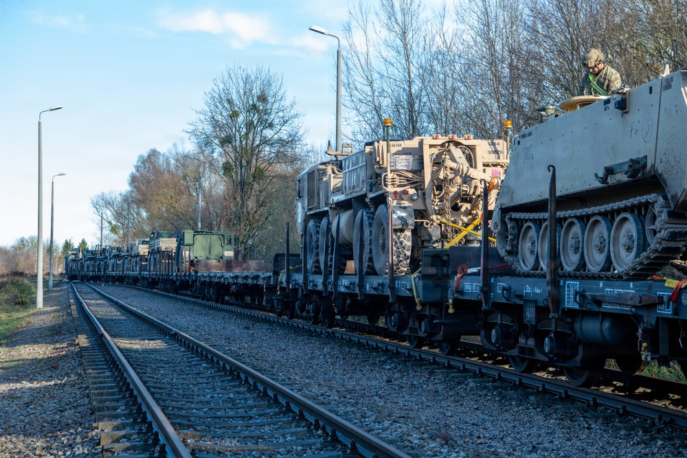 Rail Offload Operations Support FLF Expansion in Poland