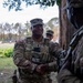 The Joint Task Force Magnolia commander visits troops on patrol in Washington, D.C.
