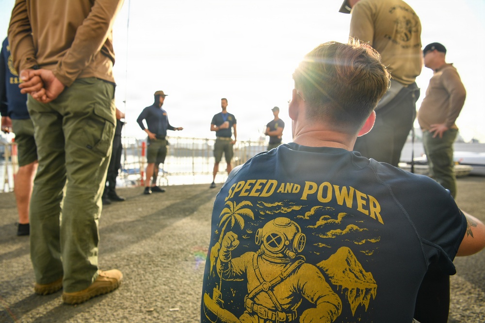 U.S. Navy Seabees Build Underwater Readiness with Moroccan Partners