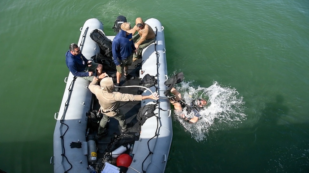 U.S. Navy Seabees Build Underwater Readiness with Moroccan Partners