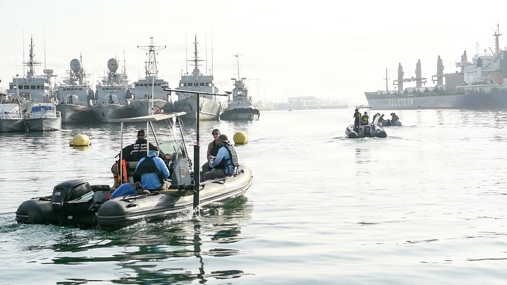 U.S. Navy Seabees Build Underwater Readiness with Moroccan Partners