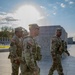 Joint Task Force Magnolia Leadership visits troops on patrol in Washington, D.C.