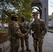 Joint Task Force Magnolia Leadership visits troops on patrol in Washington, D.C.