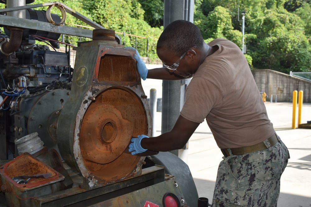 NMCB 4, Routine CESE Maintenance, Chinhae