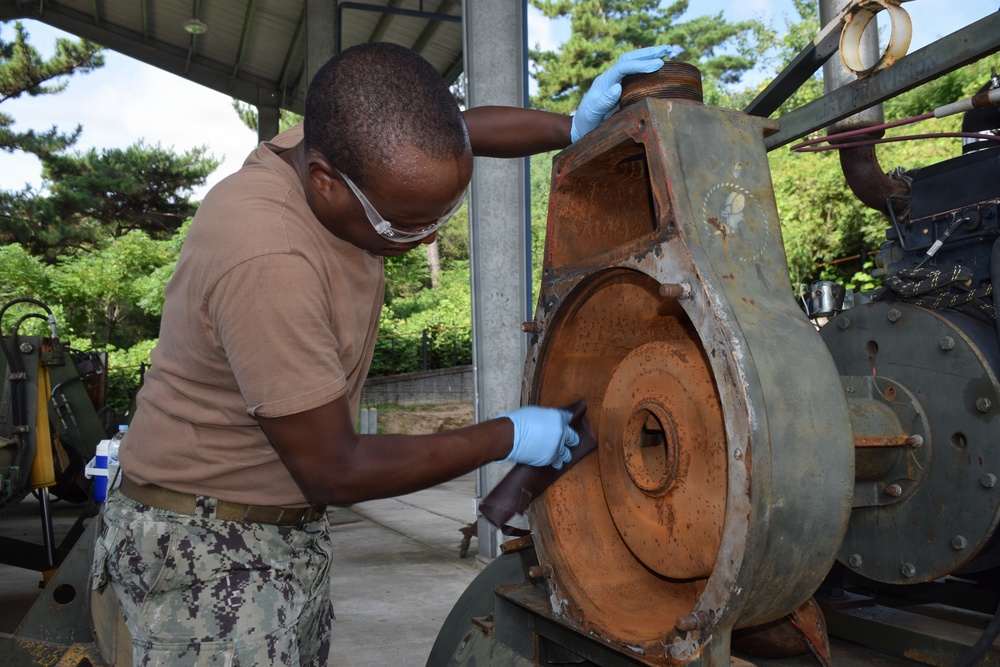 NMCB 4, Routine CESE Maintenance, Chinhae