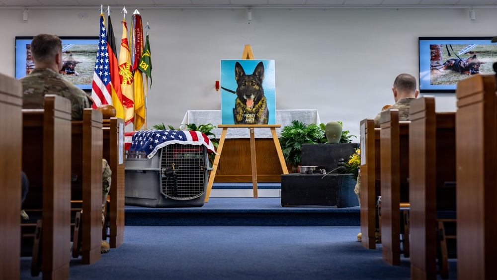 MWD Rony Memorial Service