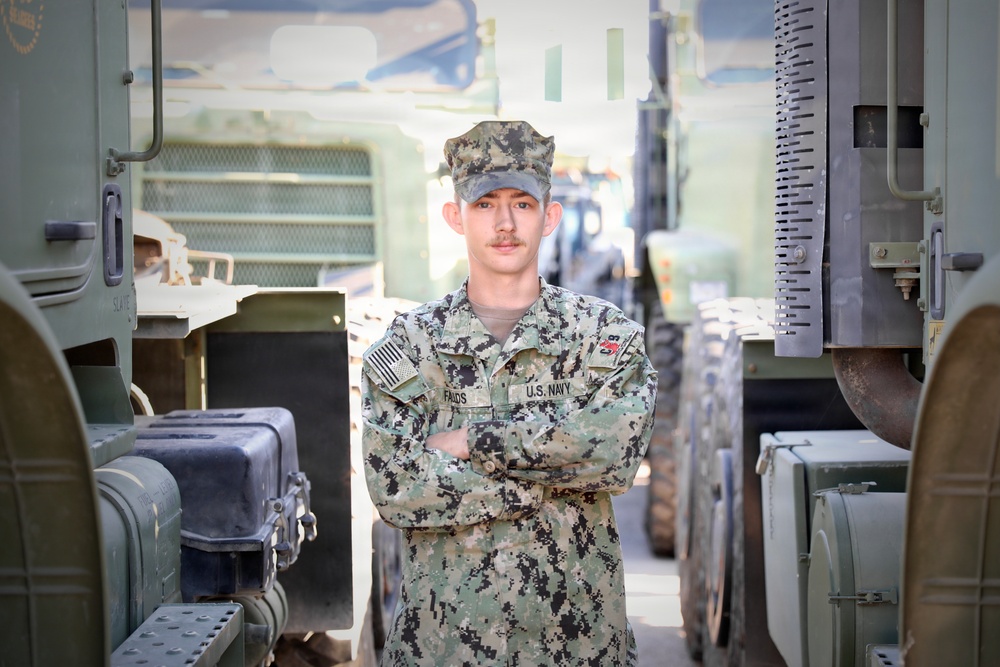A Legacy Built to Last: CMSN Roman Faulds Carries on the Seabee Spirit
