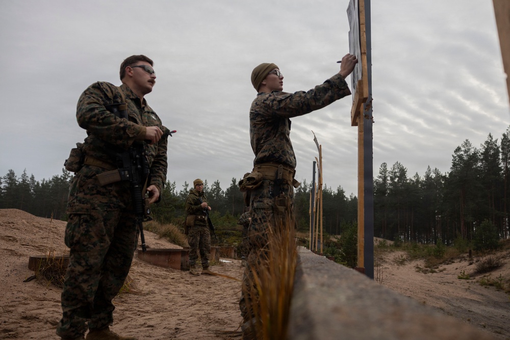 MWSS-273 and CLB-6 Marines Participate in USMC Rifle Qualification Tables 3 and 5
