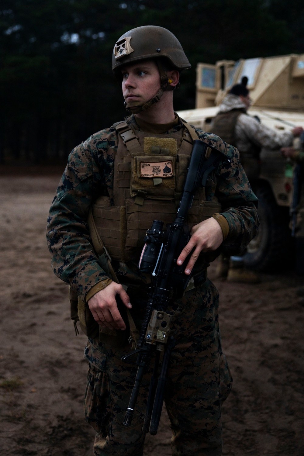 MWSS-273 and CLB-6 Marines Participate in USMC Rifle Qualification Tables 3 and 5