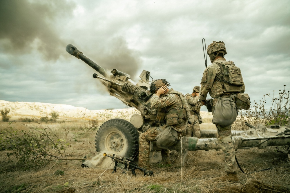 “King of the Herd” Paratroopers Sharpen Fires Readiness During Exercise Junction City