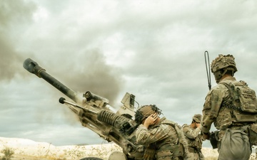 “King of the Herd” Paratroopers Sharpen Fires Readiness During Exercise Junction City
