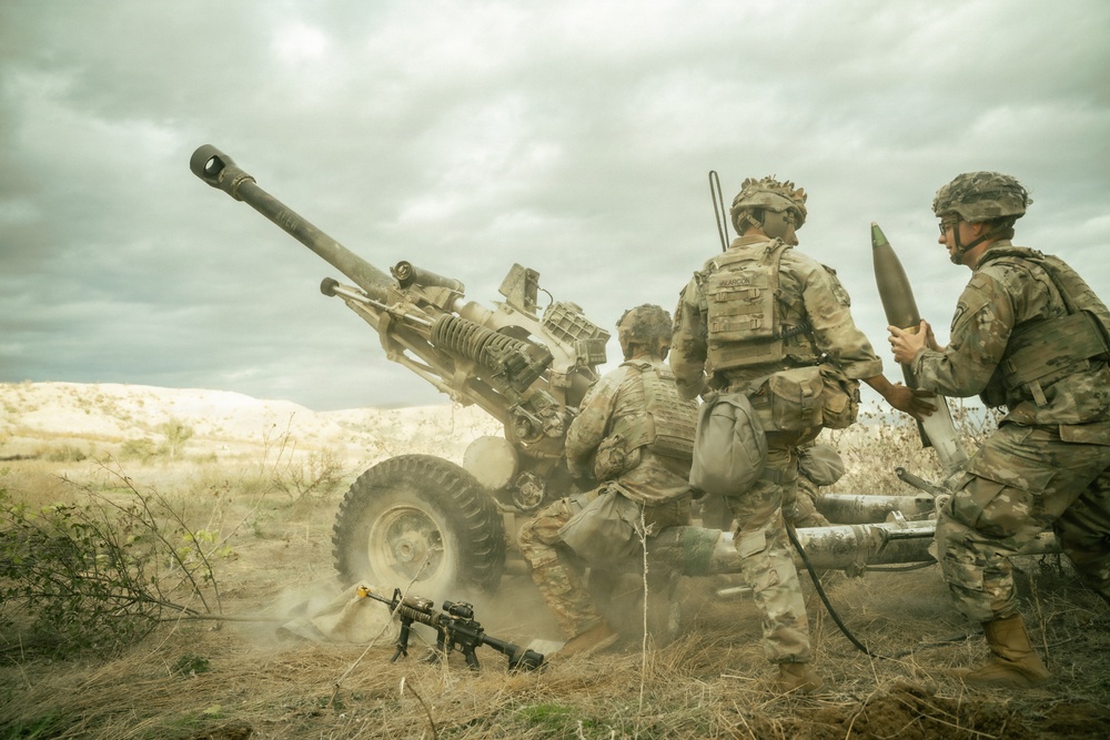 “King of the Herd” Paratroopers Sharpen Fires Readiness During Exercise Junction City