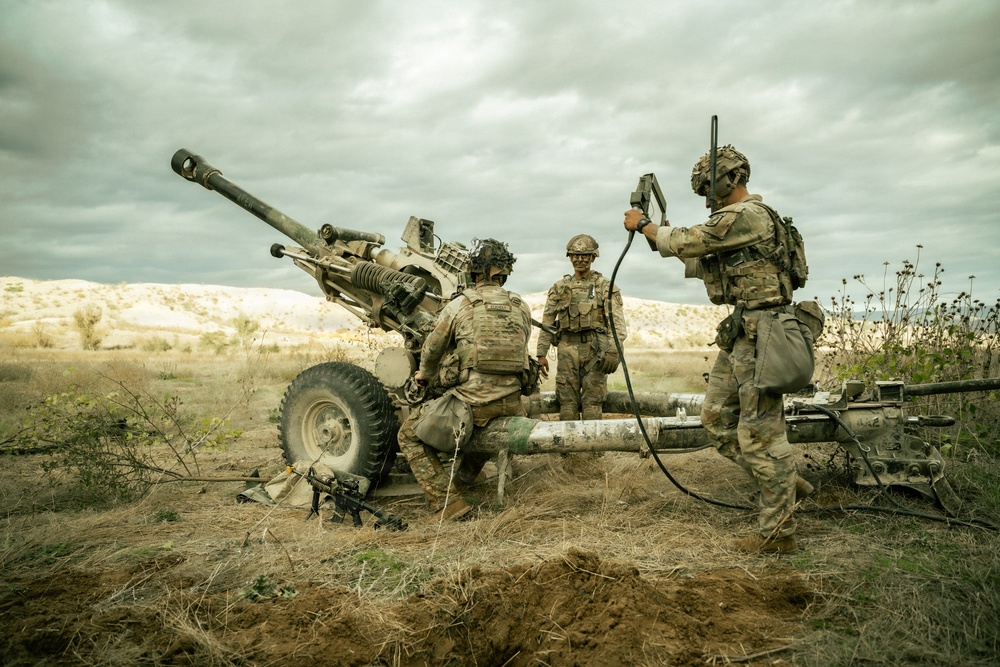 “King of the Herd” Paratroopers Sharpen Fires Readiness During Exercise Junction City