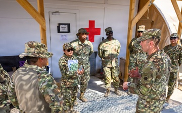 Ninth Air Force Commander and Command Chief meet with 378th Airmen