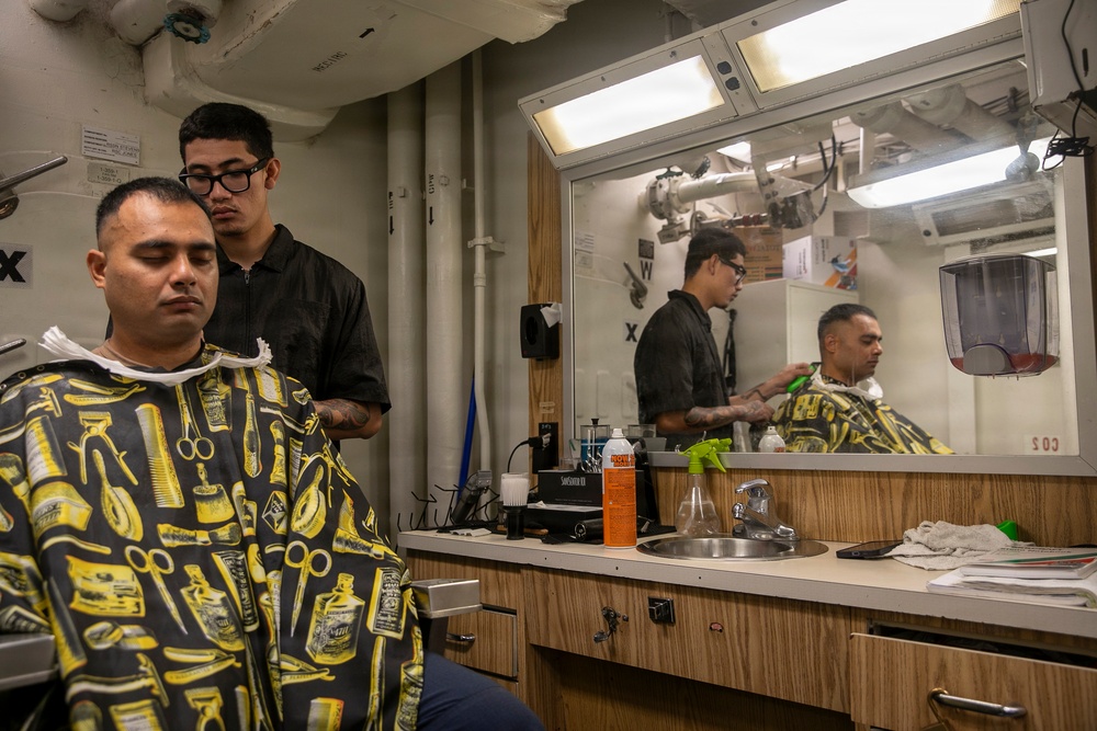 USS Fitzgerald (DDG 62) PACFIRE, maintenance and daily Ops.