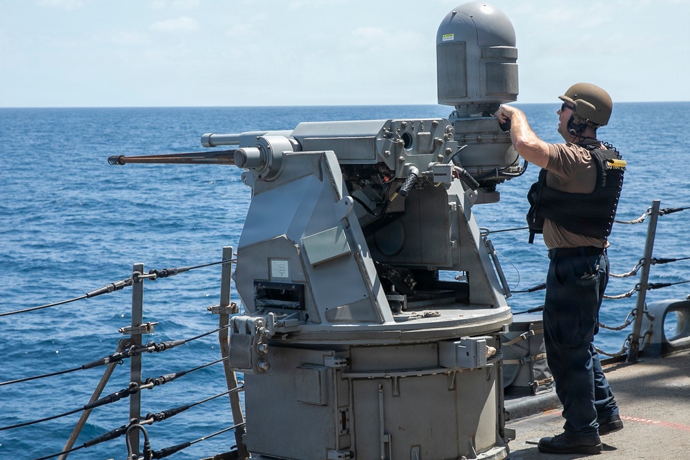 USS Fitzgerald (DDG 62) PACFIRE, maintenance and daily Ops.