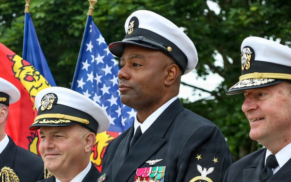 D-Day 81: U.S. Military Commanders visit General Eisenhower Statue in France 2025