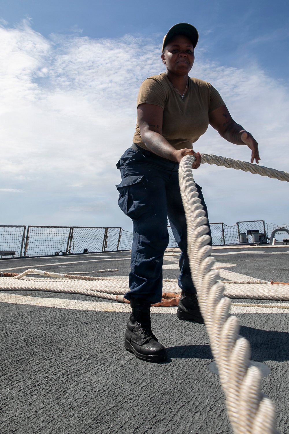 USS Fitzgerald (DDG 62) Daily Operations; VBSS Drill