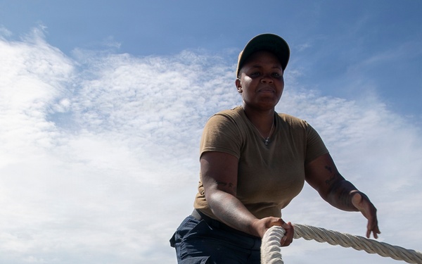 USS Fitzgerald (DDG 62) Daily Operations; VBSS Drill