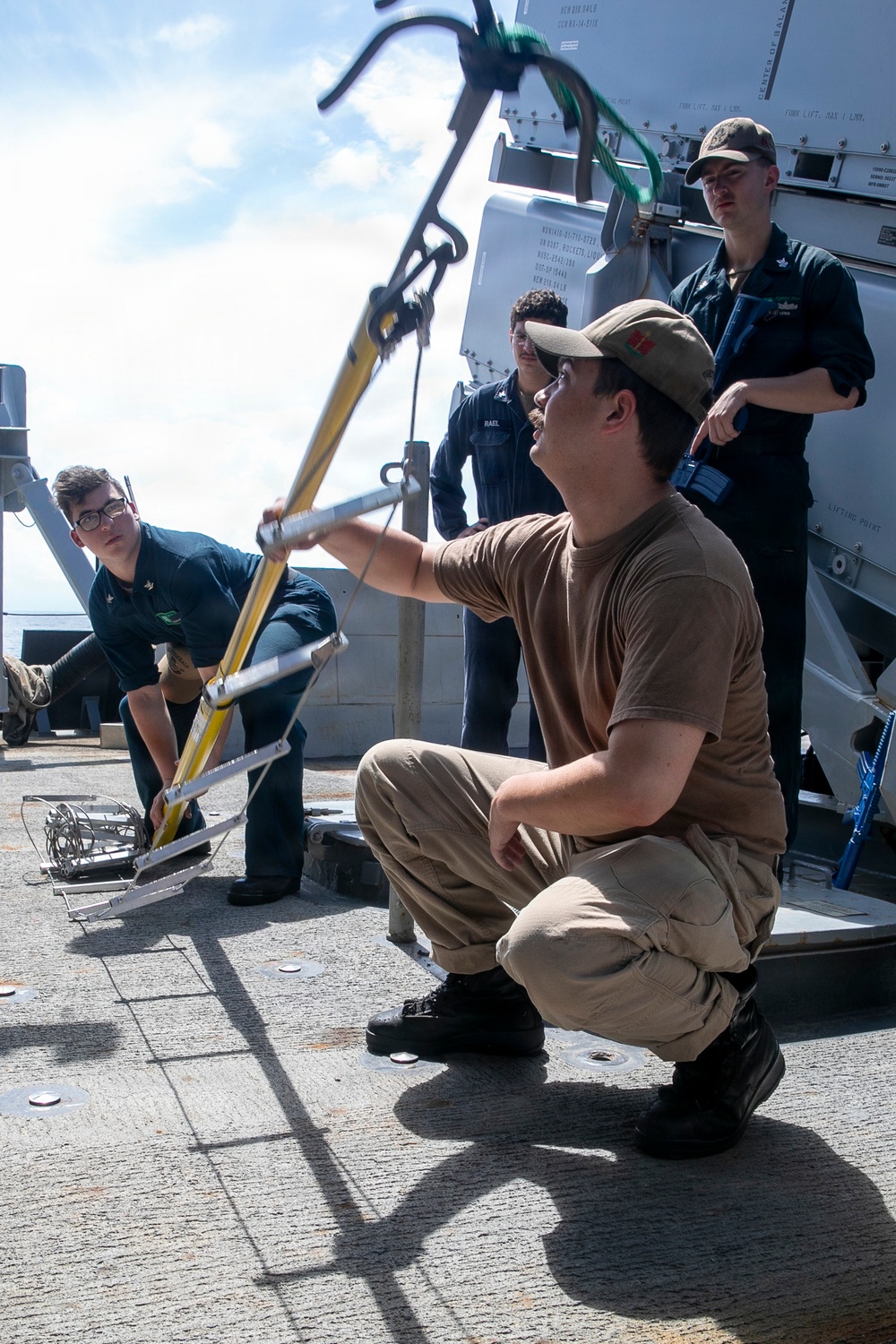 USS Fitzgerald (DDG 62) Daily Operations; VBSS Drill