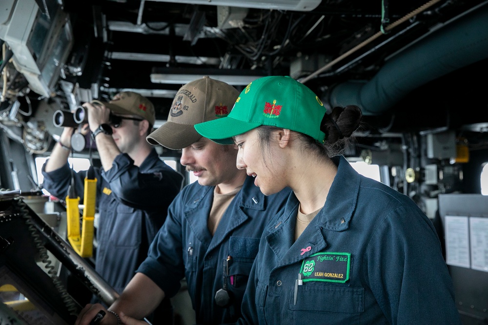 USS Fitzgerald (DDG 62) Routine Operations