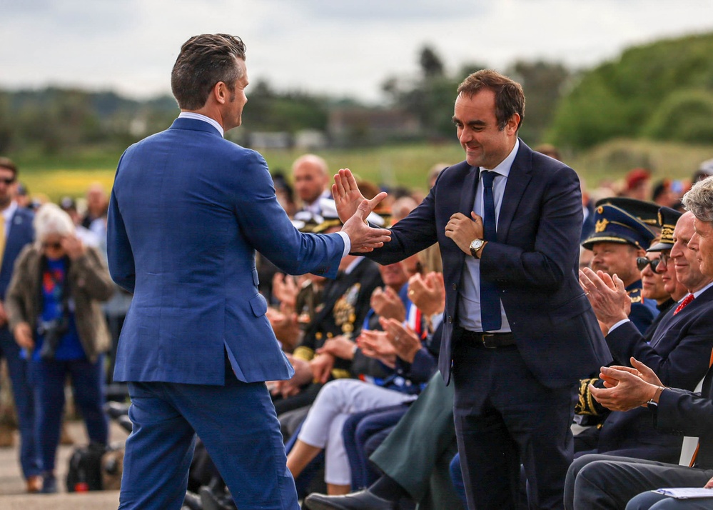 D-Day 81: Multinational Ceremony Honors World War II Veterans in Normandy 2025